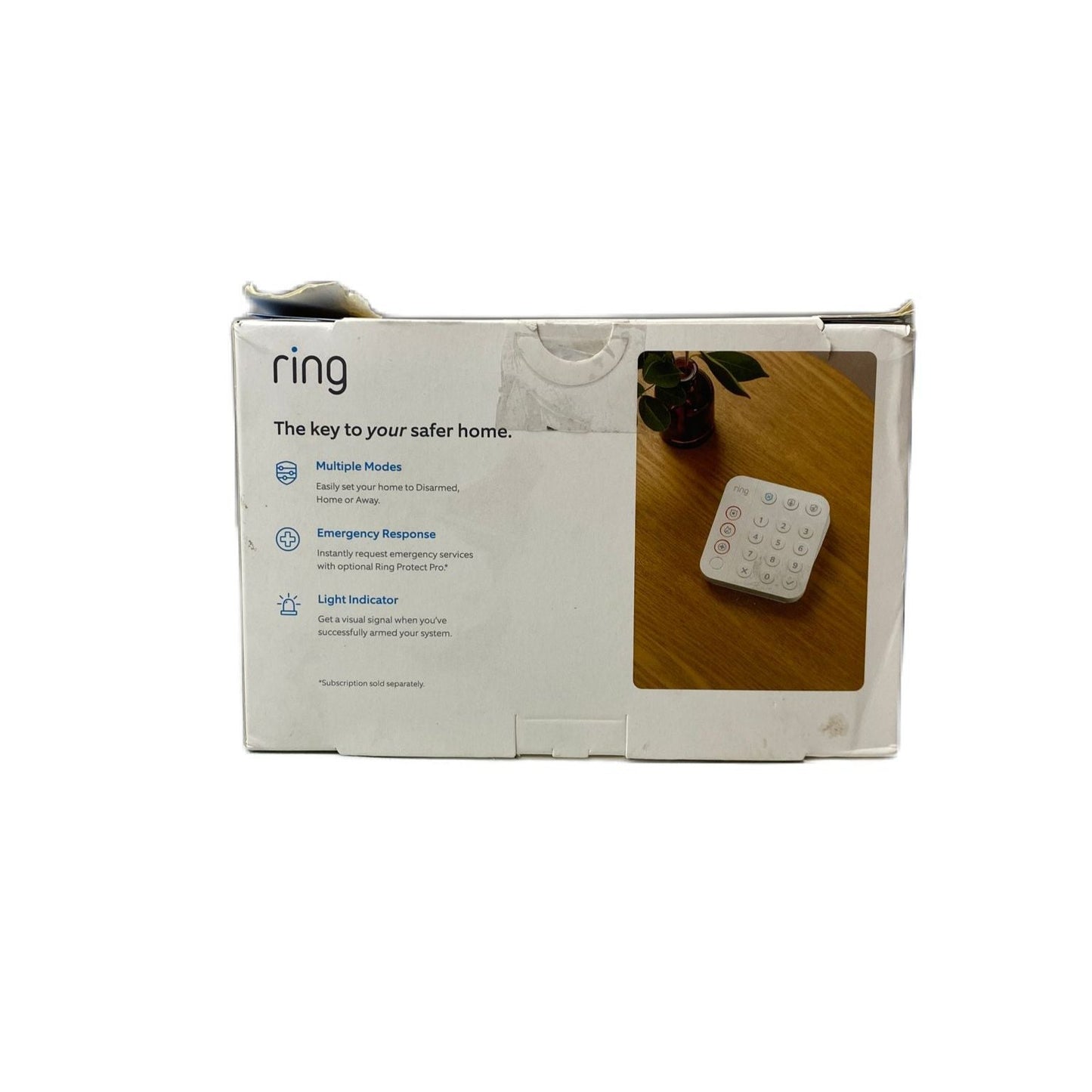 Ring Alarm White Mountable Keypad