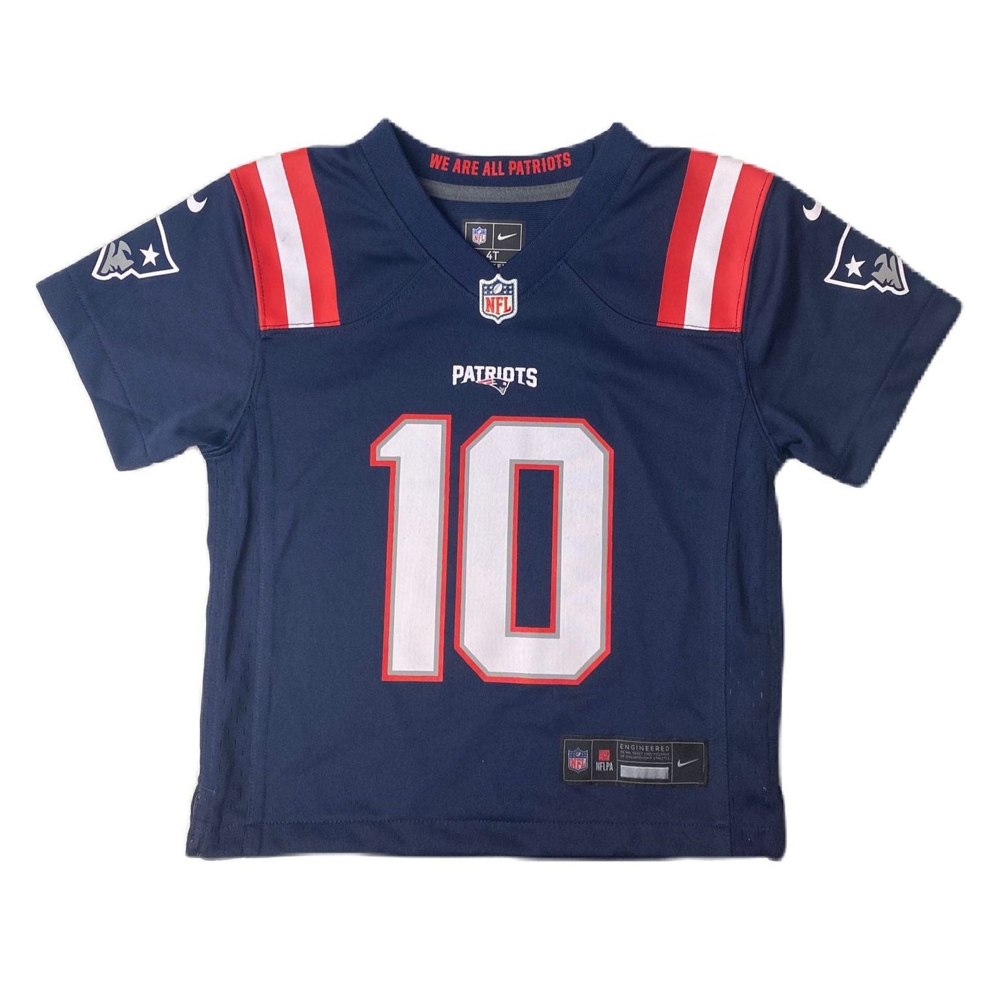 Unisex Kids NFL Patriots Jersey - 4T