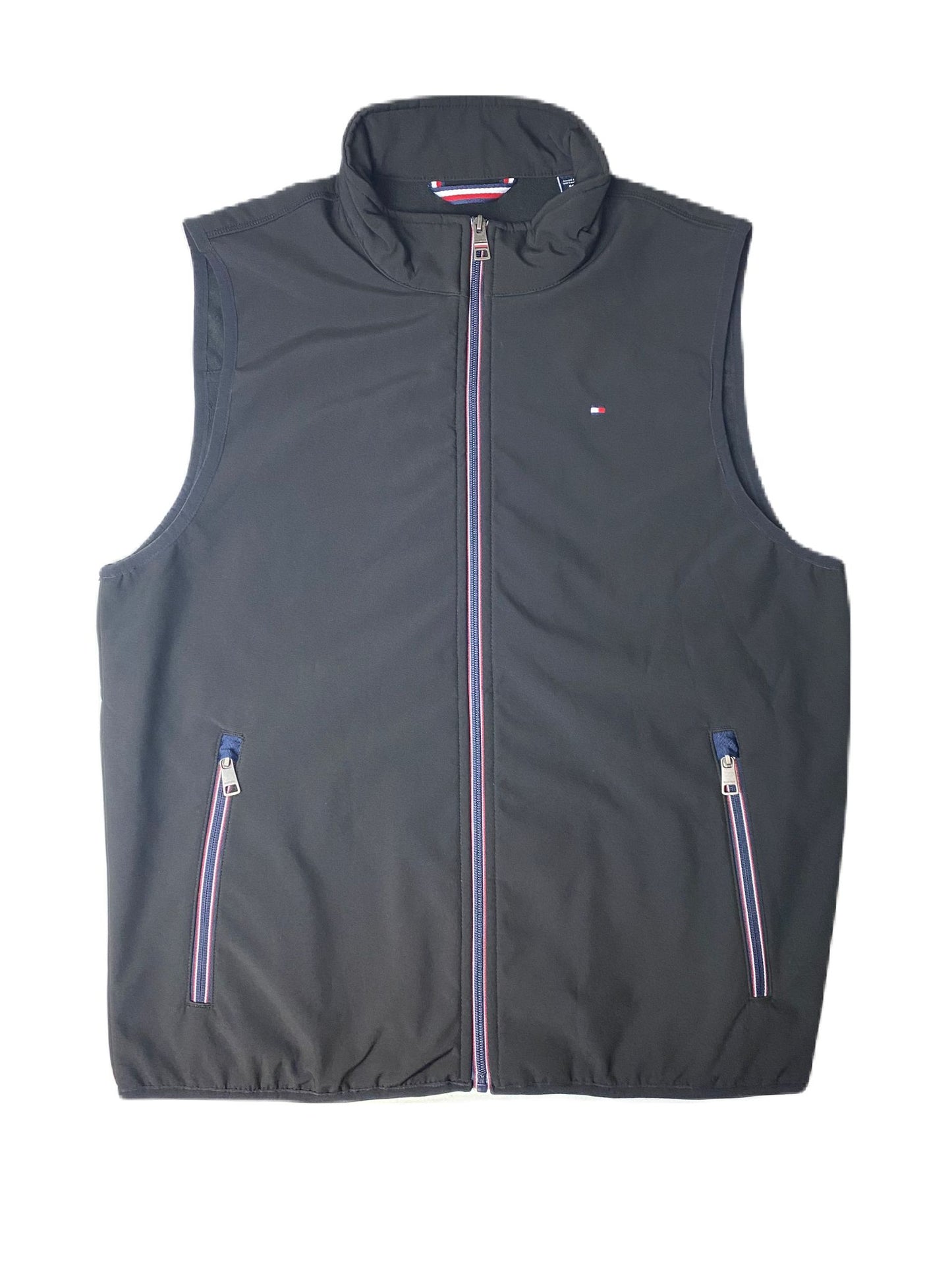 TH Men's Black Water and Wind Resistant Vest - M