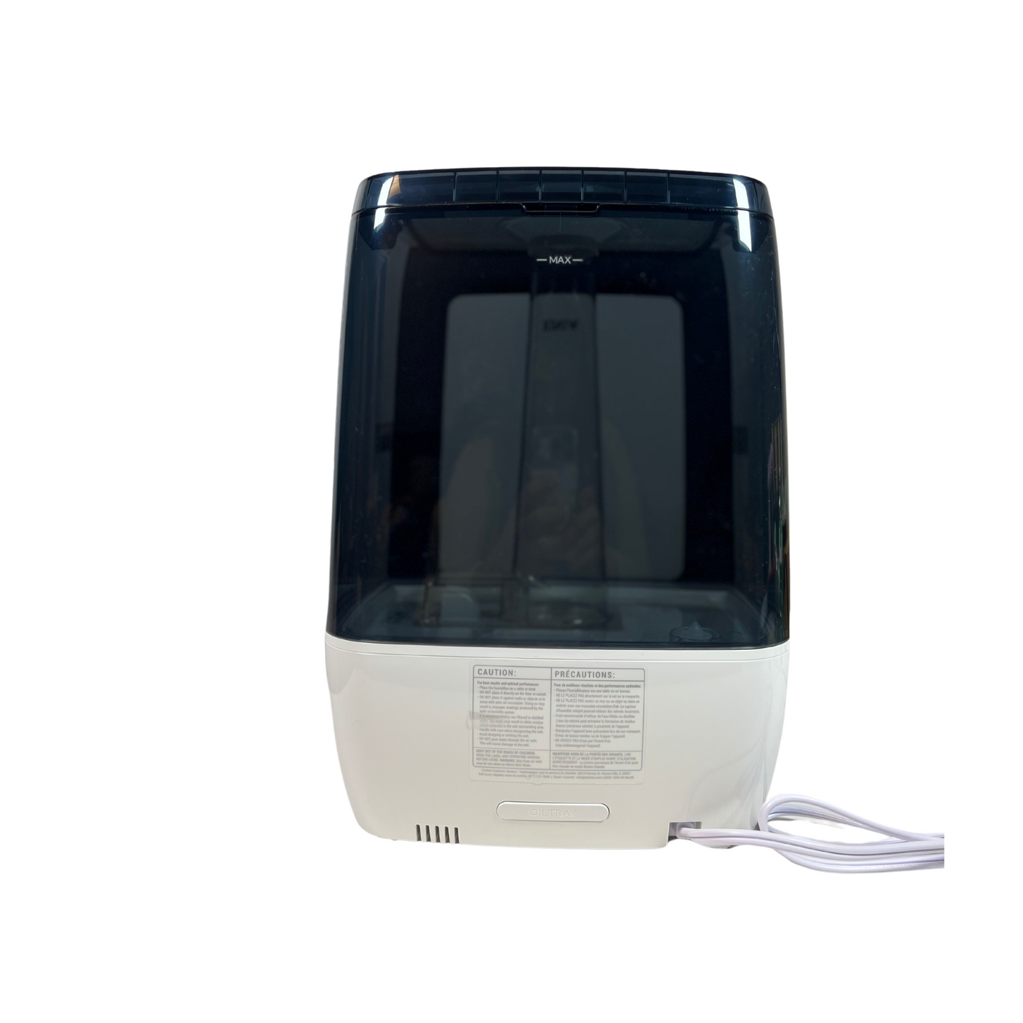 L201 Ultrasonic Humidifier - Warm & Cool Mist, 7.5L (White)