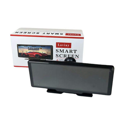 Portable Wireless CarPlay & Android Auto Car Stereo 10.26" IPS Touchscreen with 4K Dash Cam & Backup Camera