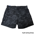 Women’s Black Camo Athletic Shorts – Size L