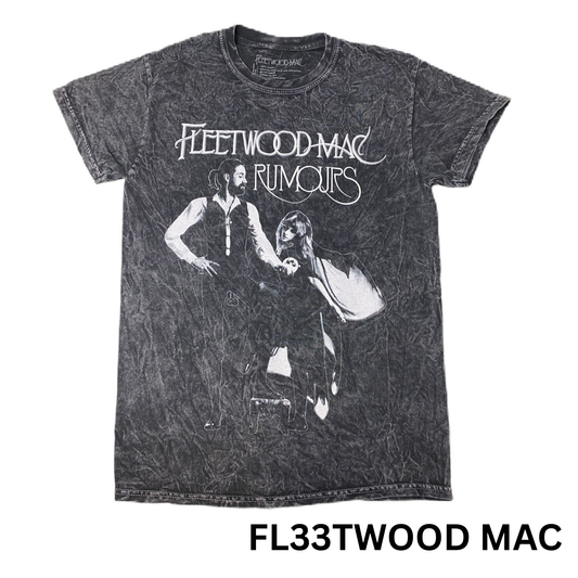 Women's Black Fleetwood Mac Rumours Shirt