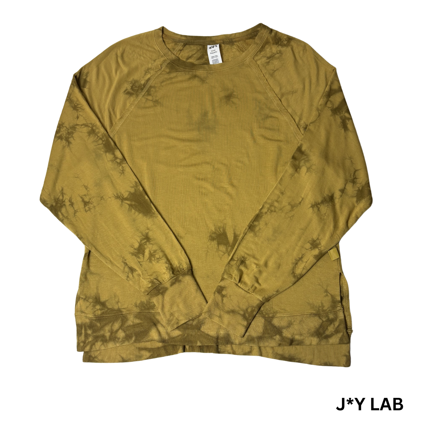 Women's Gilded Long Sleeve Overdye High-Low Shirt