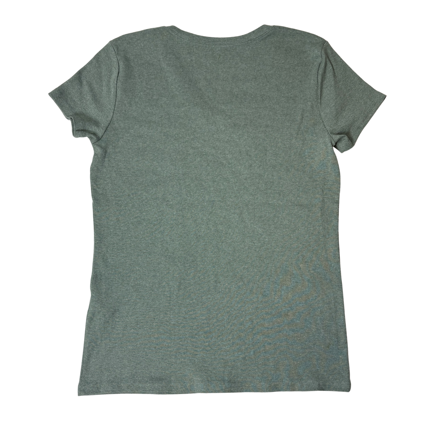 Women’s Green V-Neck T-Shirt