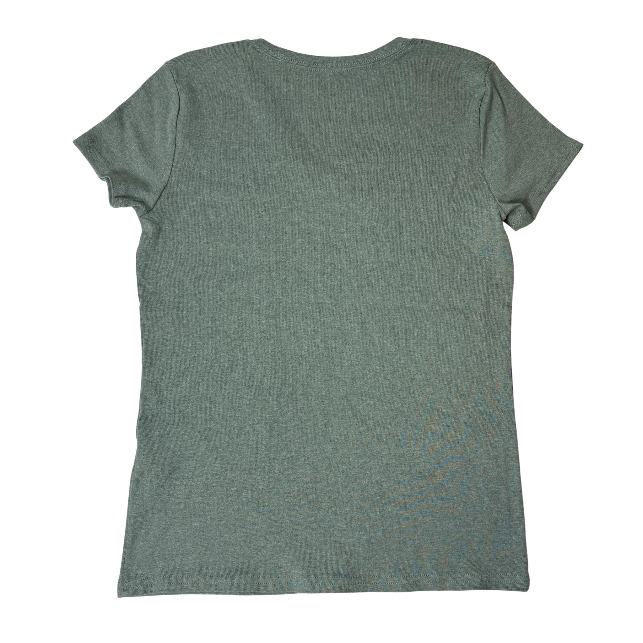 Women’s Green V-Neck T-Shirt