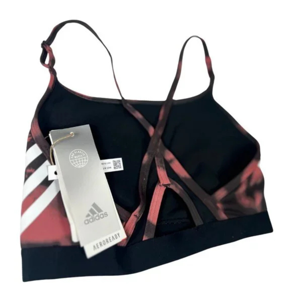 Light-Support Hyperglam Printed Sport Bra - XS