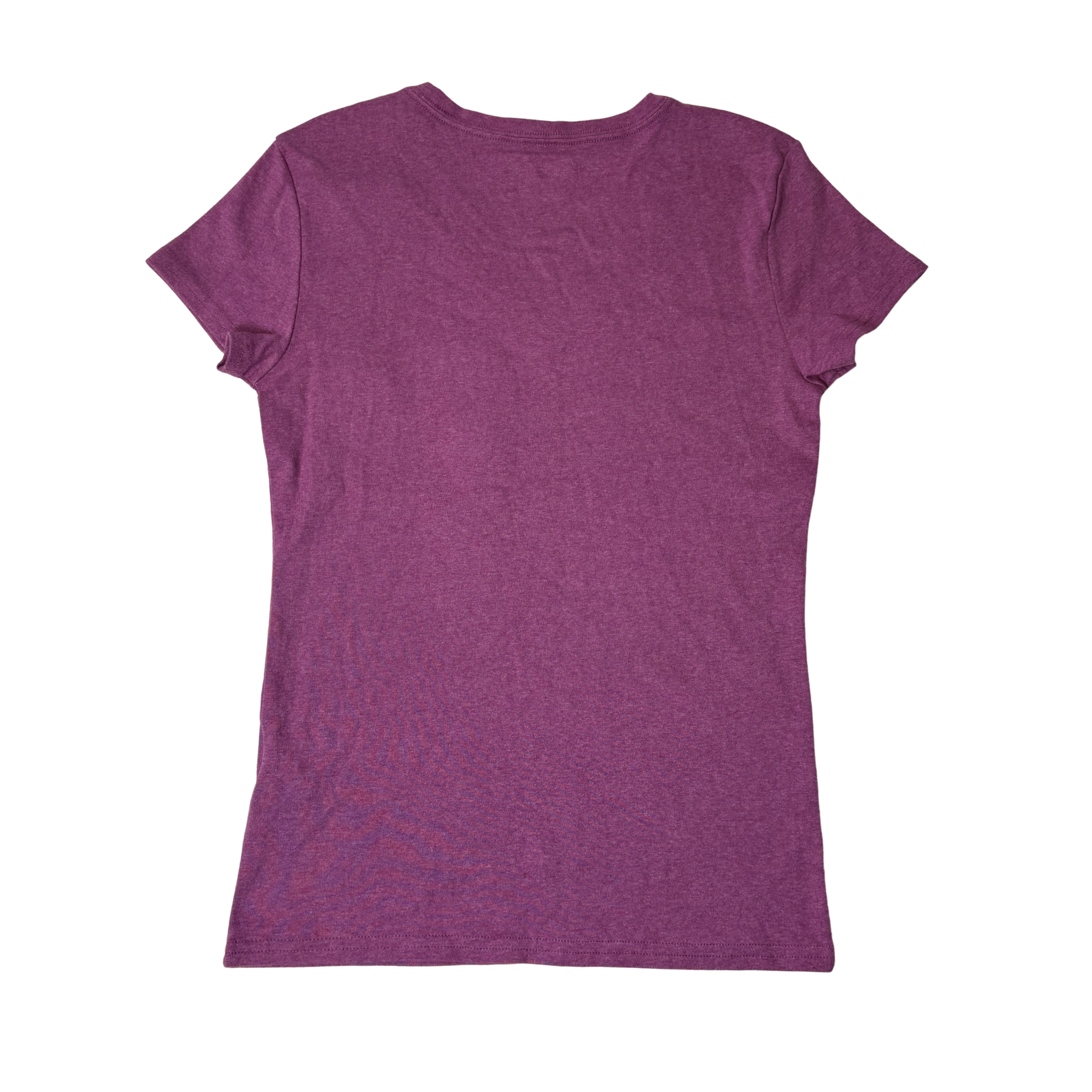 Women’s Purple V-Neck T-Shirt – Size M