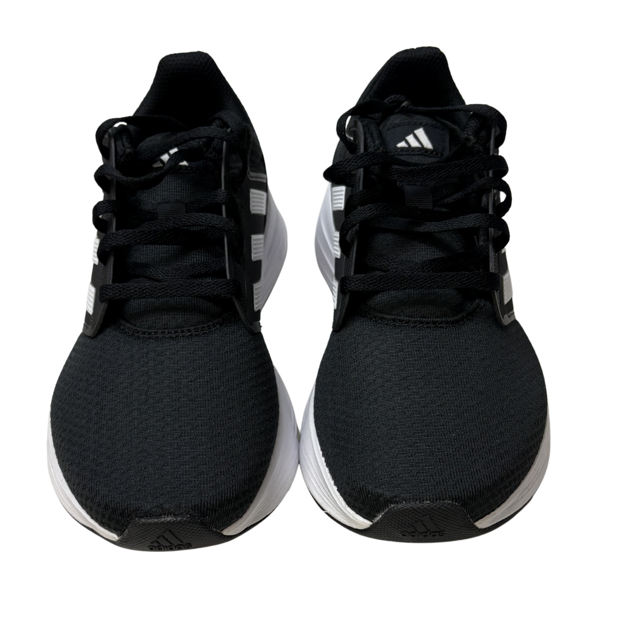 Women's Black and White Galaxy 6 W Running Shoes - 9