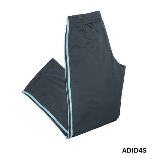 Women's Blue Striped Sweatpants - S