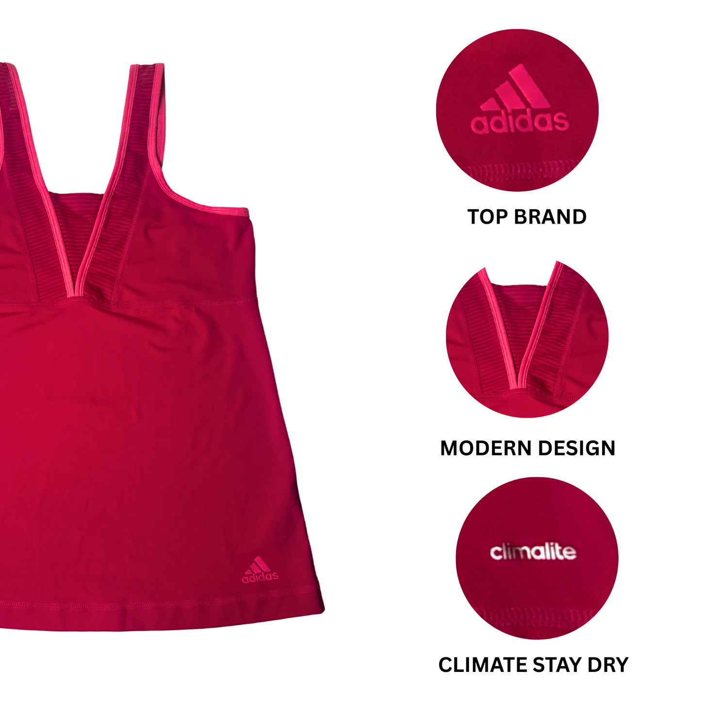 Women’s Climate Tank Top – Pink – Size M