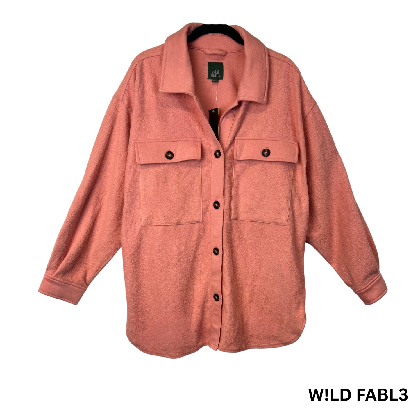 Women's Cropped Cozy Cardigan Long Sleeve - Size M