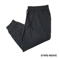 Women's Dark Grey Soft Fleece Drawstring Joggers - 2x