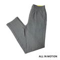 Women's Gray Stretch French Terry Pants