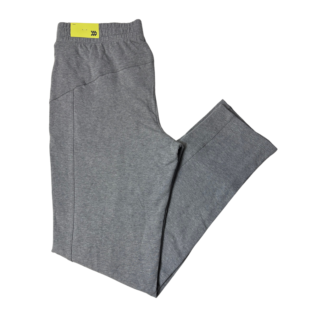Women's Gray Stretch French Terry Pants
