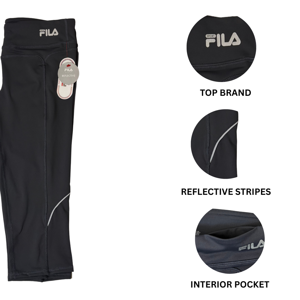 Women's Grey Reflective Sport Shorts - XS