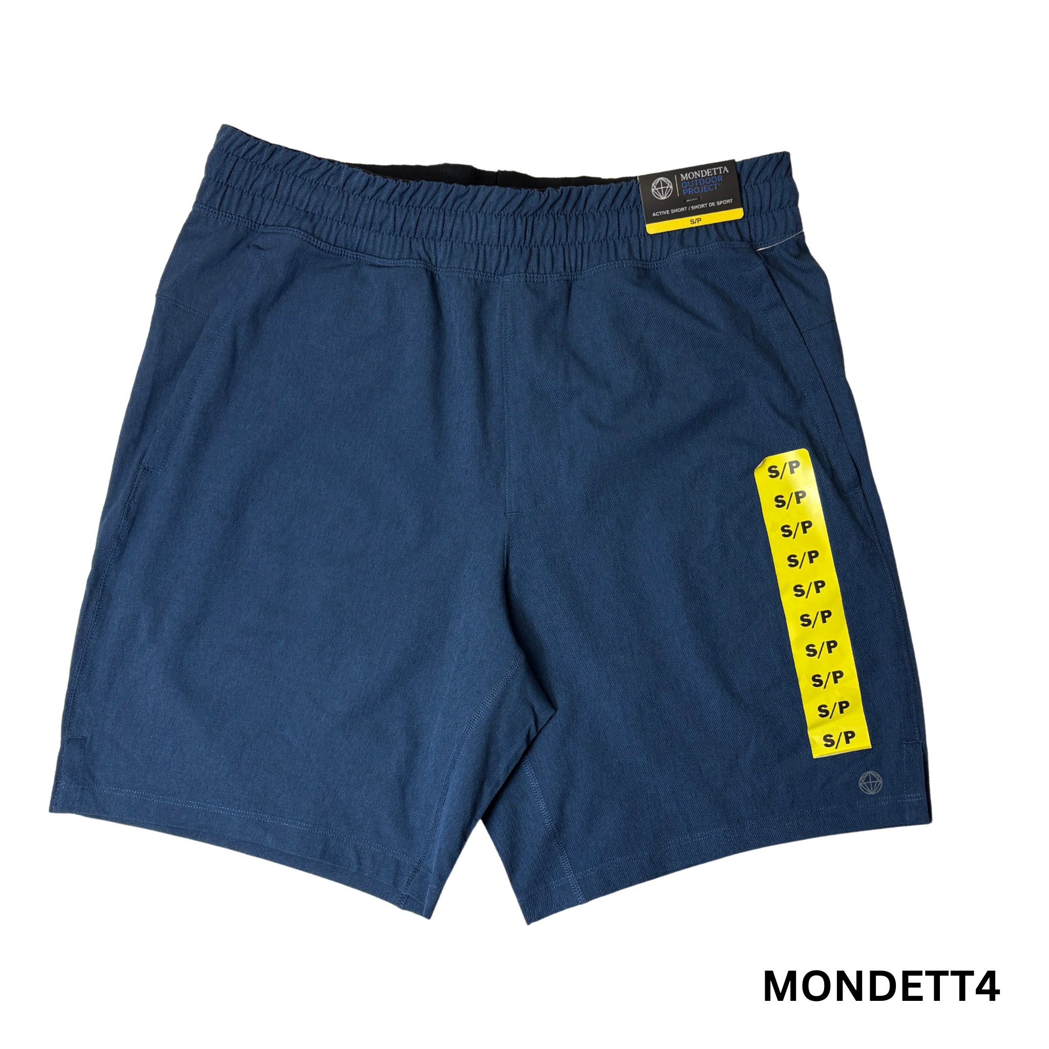 Men’s Blue Active Shorts – Lightweight Performance Design – Size S