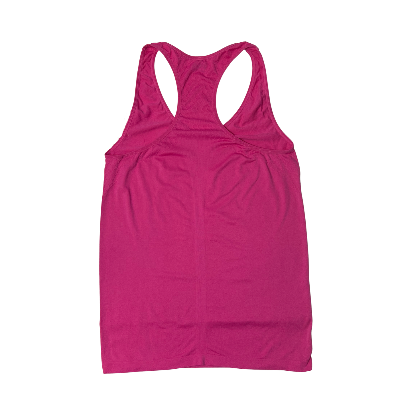 Women's Pink Sleeveless Active Top – Size Large, Lightweight Nylon Tank