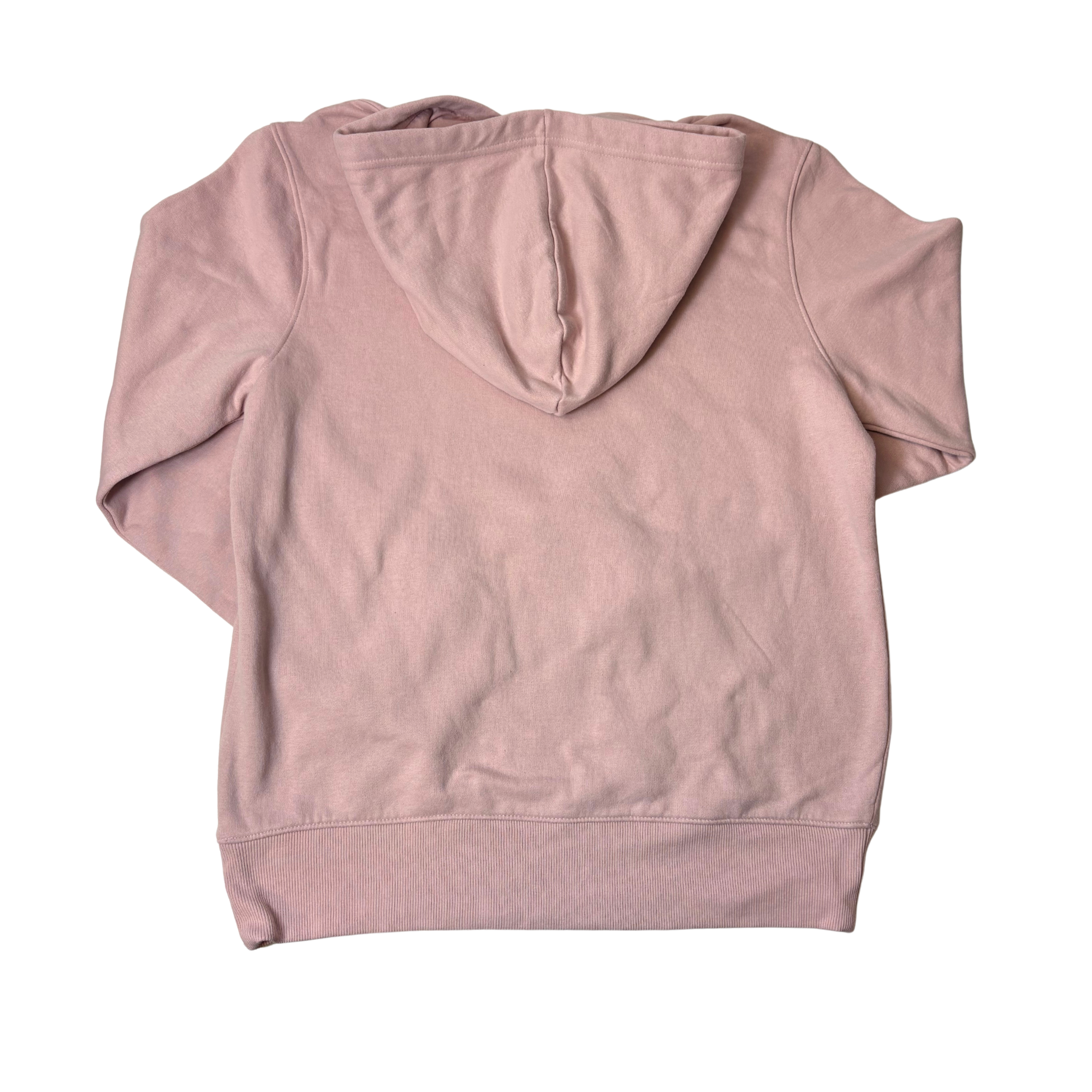 Women's Pink Ultra Soft Fleece Hooded Sweater - L