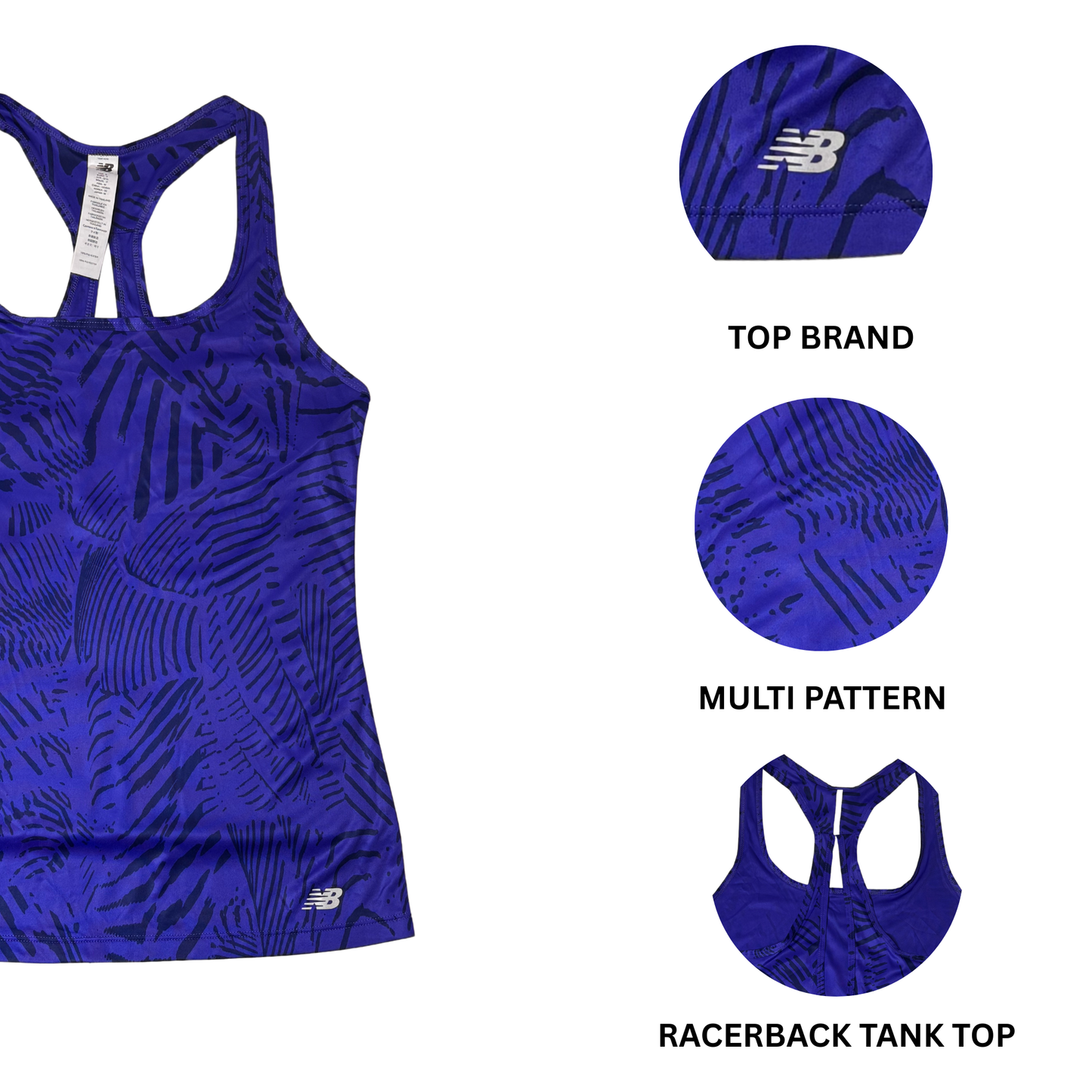 Women's Purple Sleeveless Athletic Shirt – Size Small, Lightweight & Quick-Dry