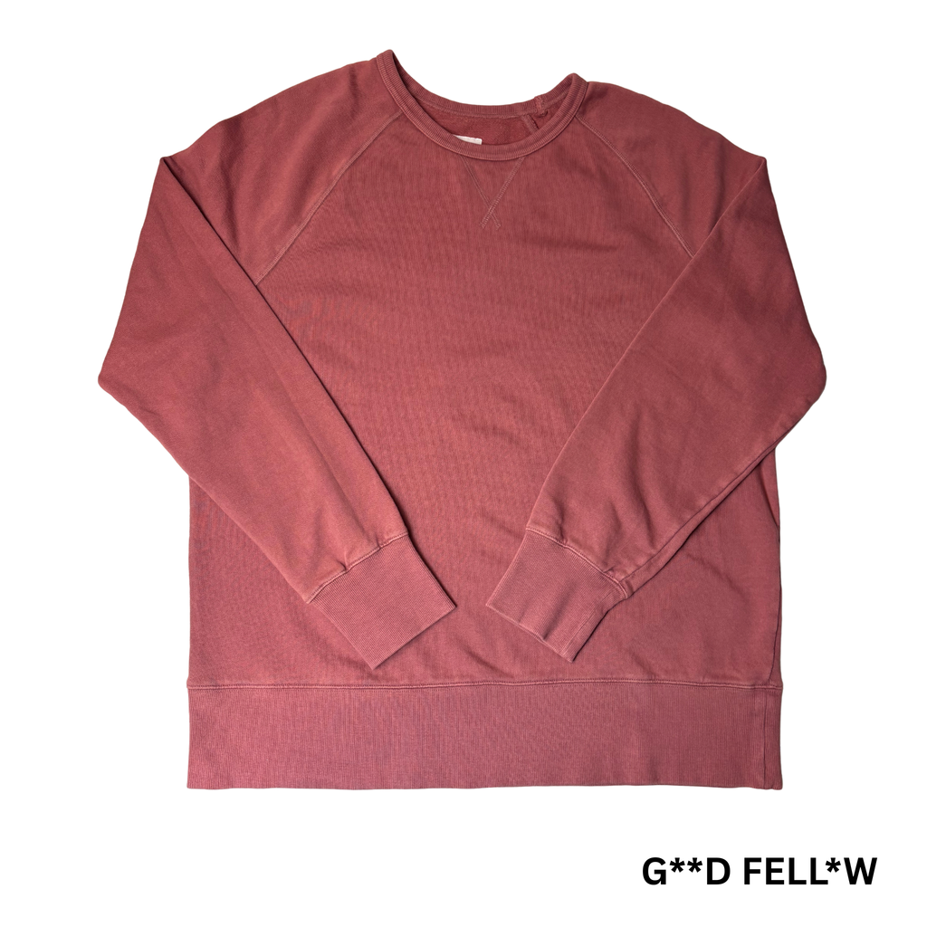 Women's Red Long Sleeve Sweater - XL