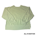 Women's Sage Green French Terry Sweatshirt - XXL