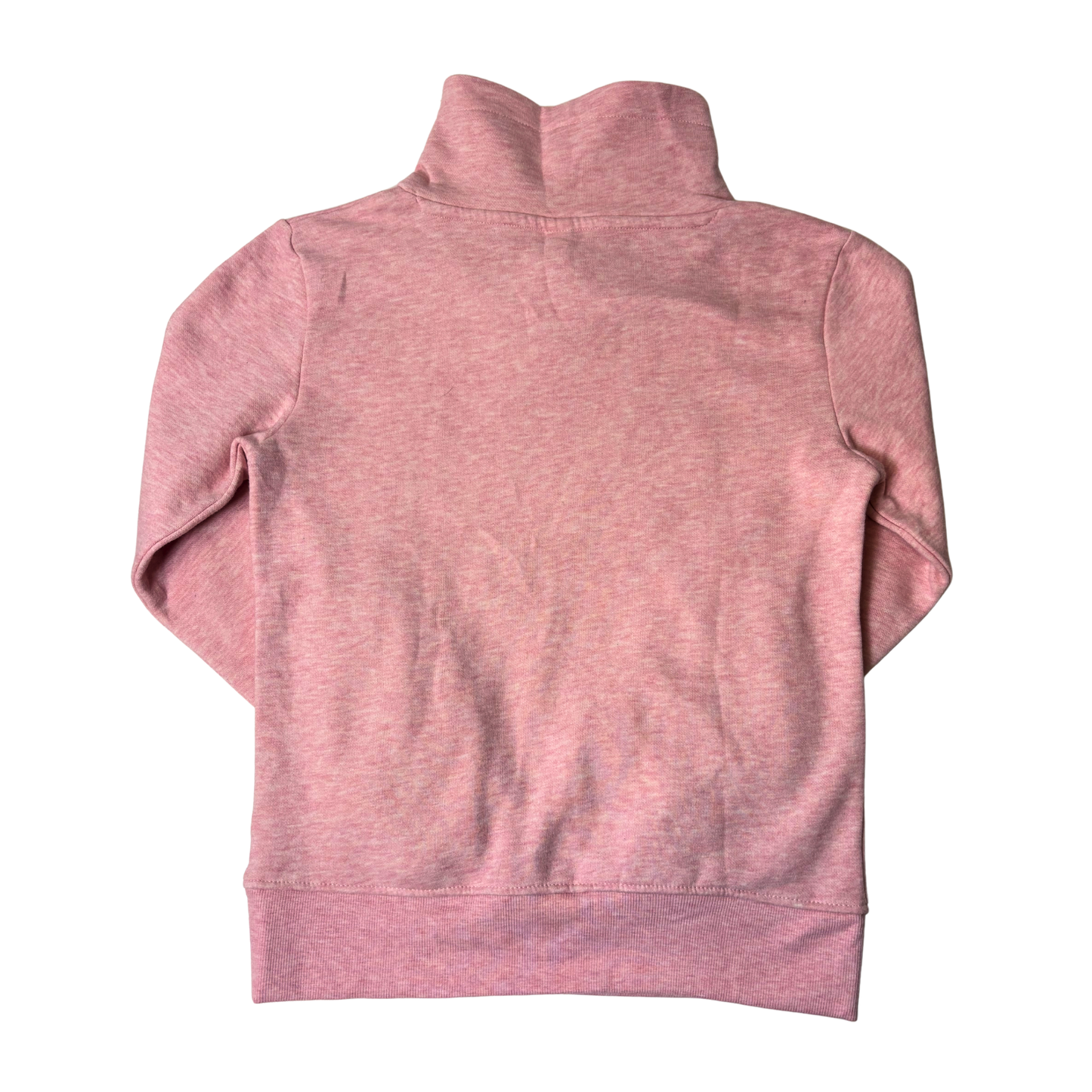 Girls Pink Graphic High Neck Sweatshirt – Size 11-12 Years