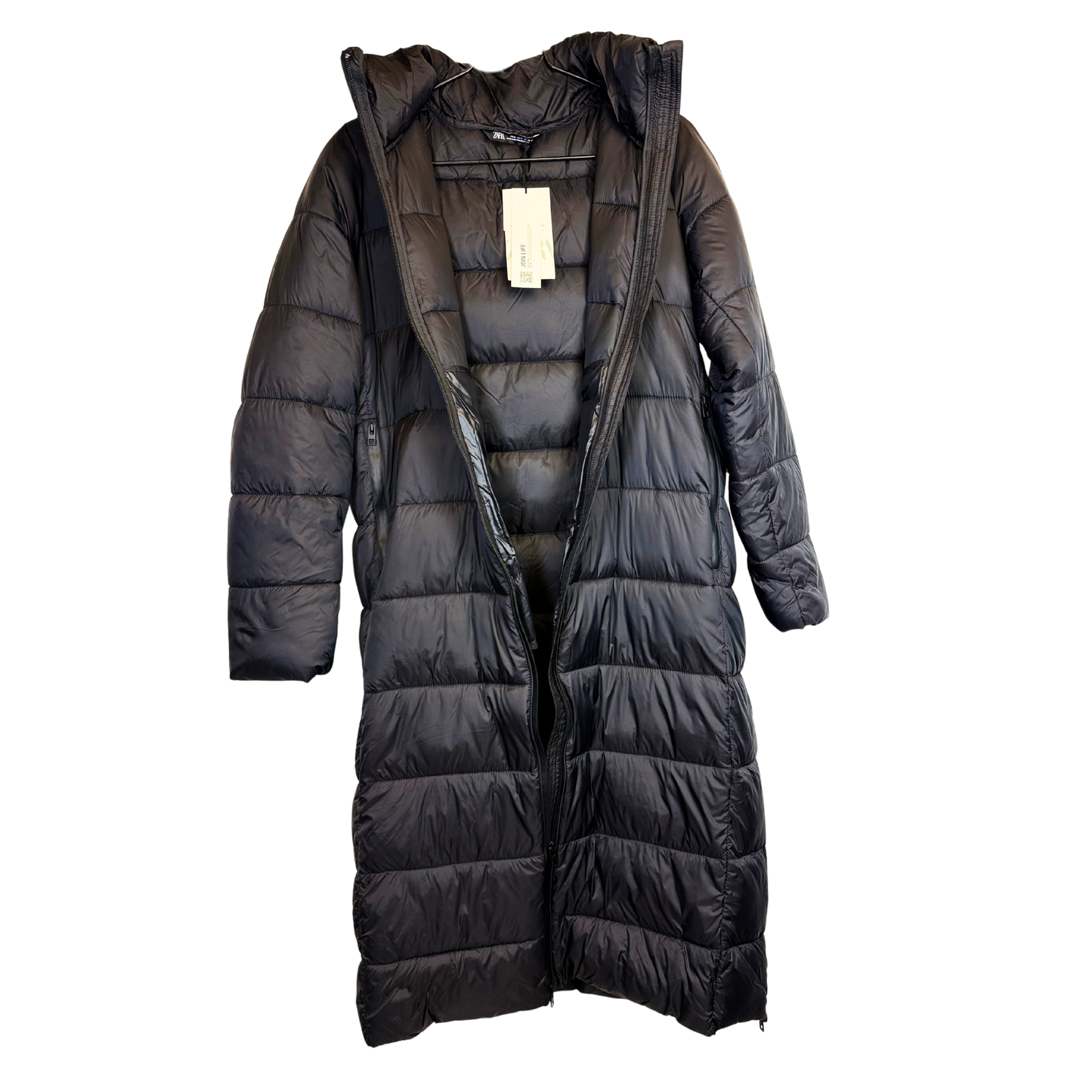 Women’s Black Lightweight Packable Jacket – Size M