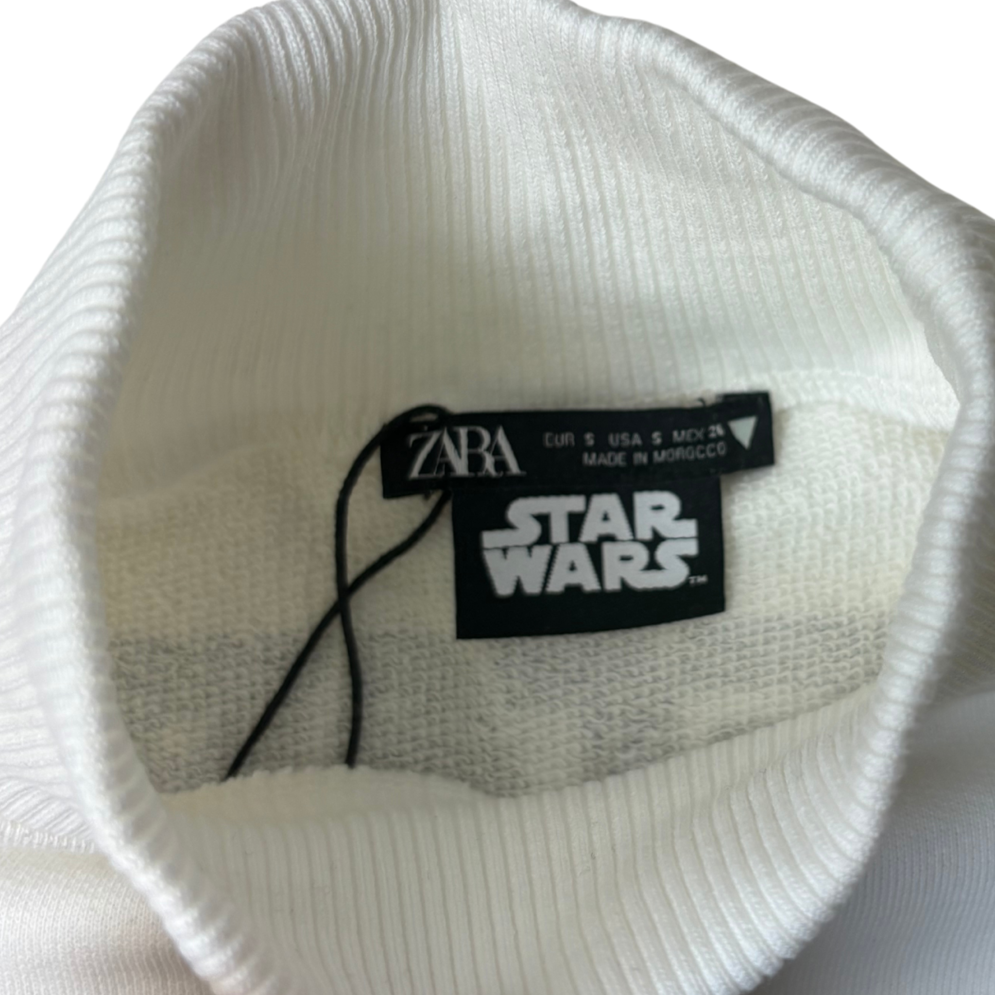 Star Wars Women’s White Sweatshirt, Size S