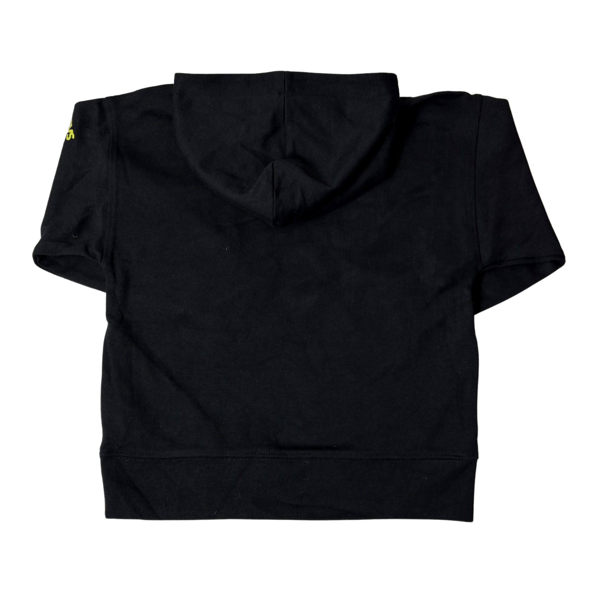 Boys Black Graphic Pullover Hoodie – Size 6