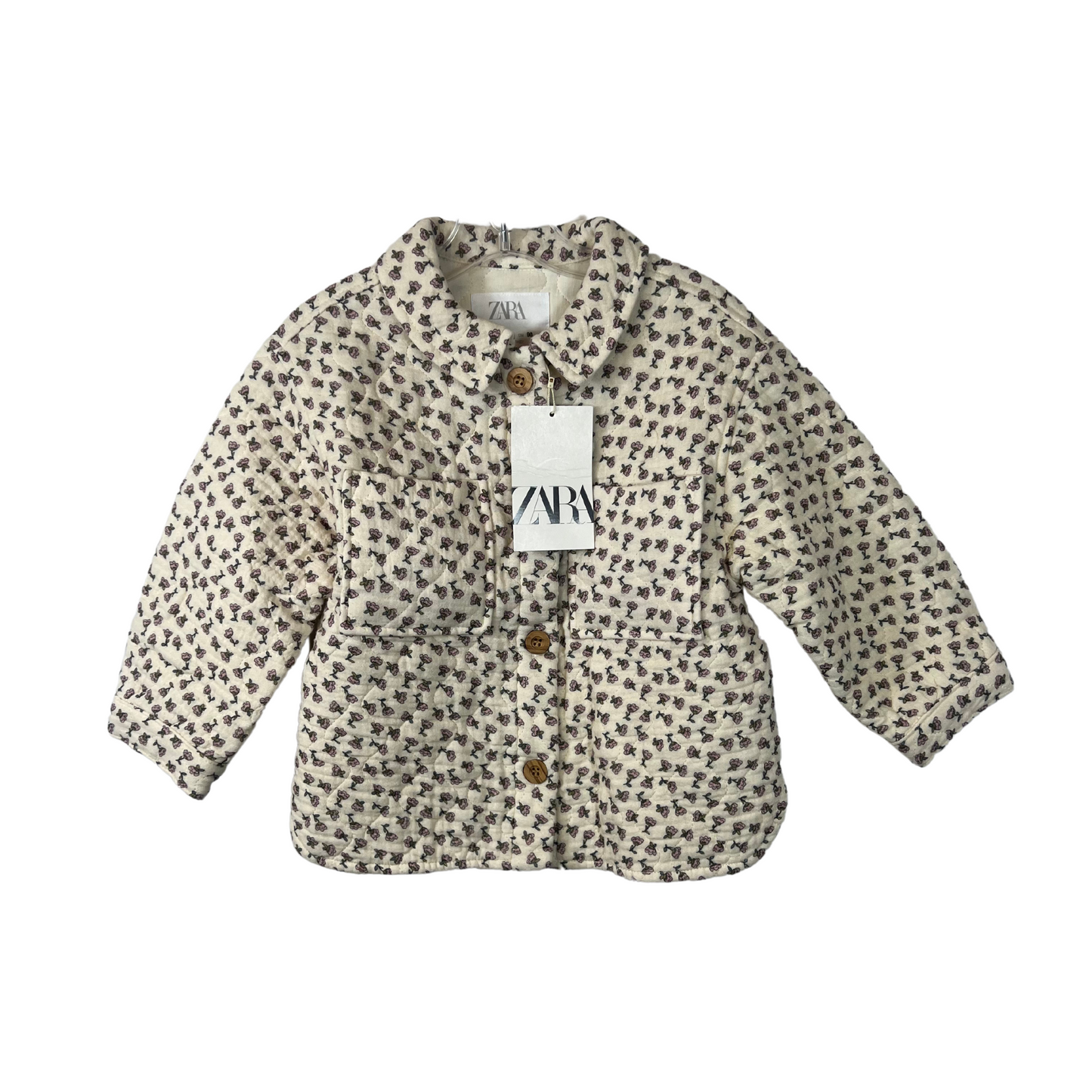 Girl Floral Jacket, Size 2-3 Years (98 cm)