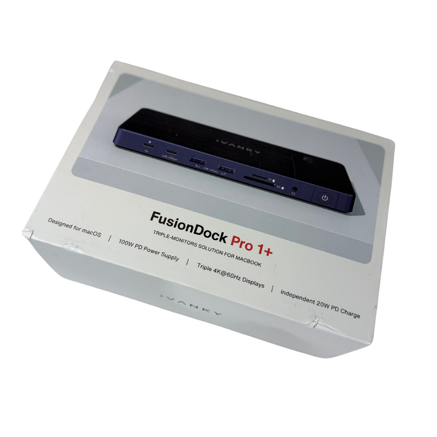 14-in-1 FusionDock Pro 1+ Docking Station for MacBook – Triple 4K Display, 96W PD