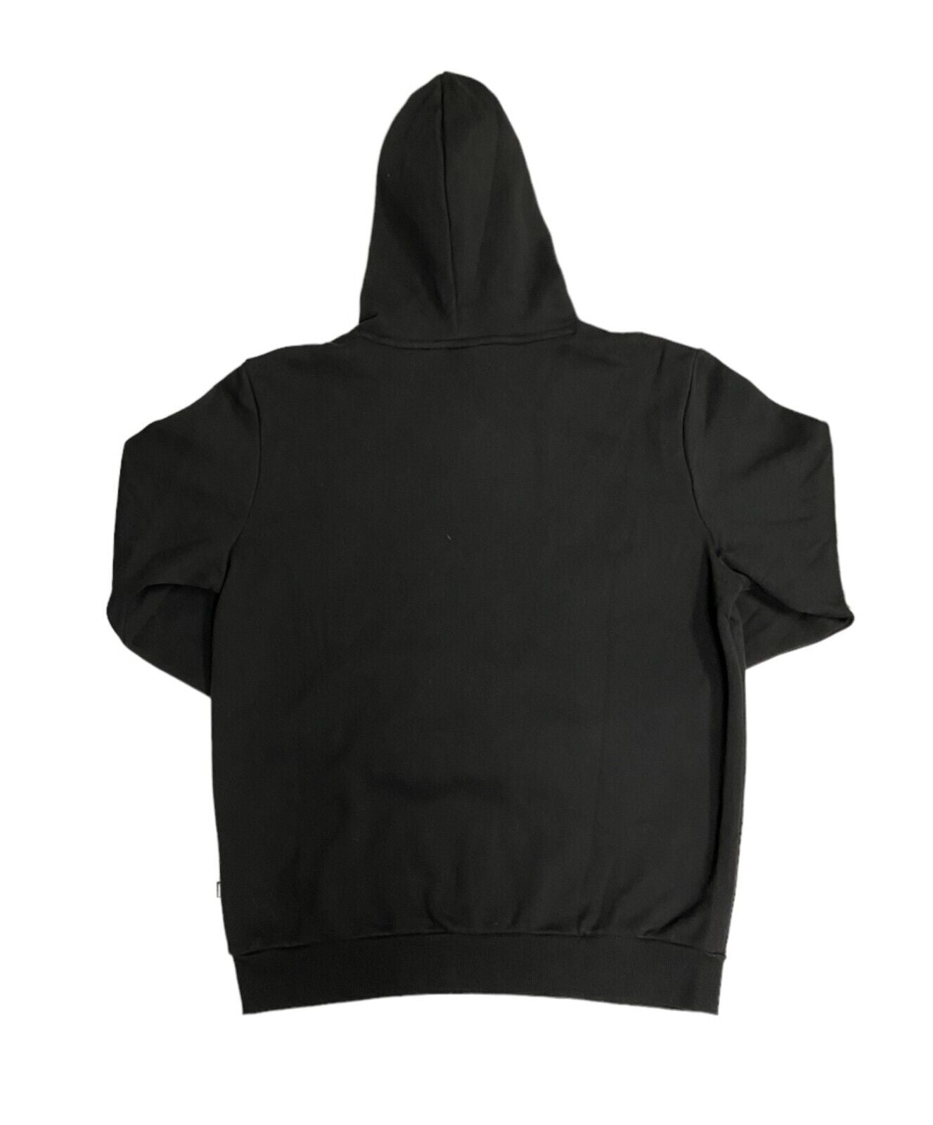 Men's Black Pullover Hoodie - L