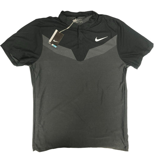 Men's Grey Golf Modern Fit Polo - XL