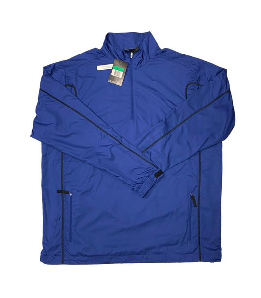 Men's Blue Golf Jacket - XL